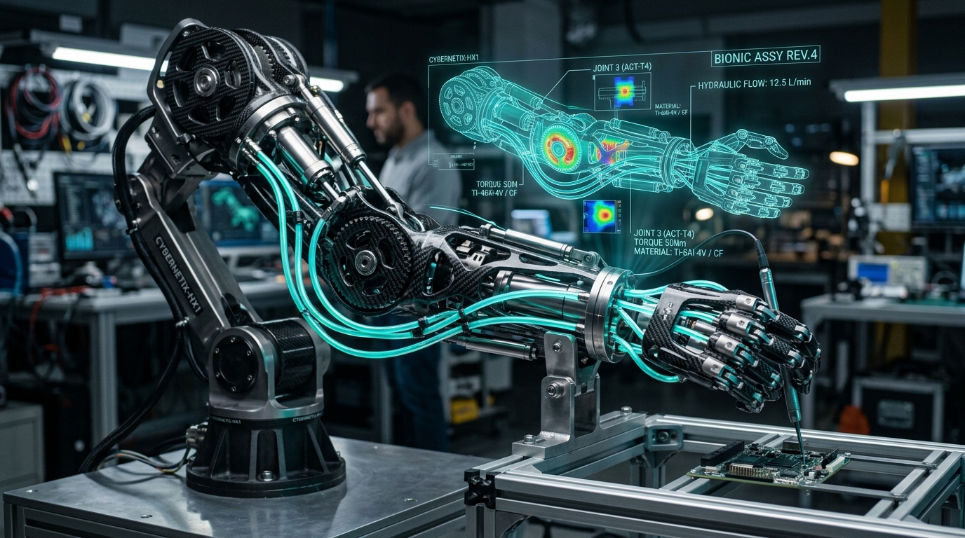 Bionic Exoskeleton Cybernetic Controller